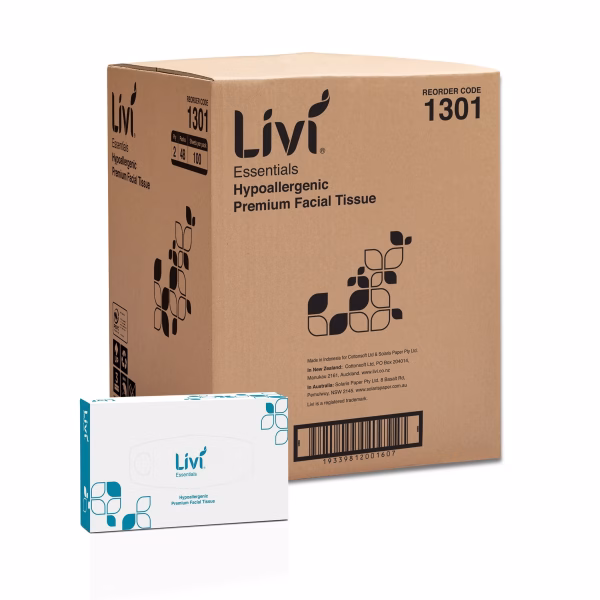 Livi Essential Facial Tissue CT 48